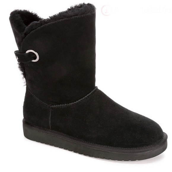 KOOLABURRA BY UGG REMLEY SHORT FUR BOOTS 5 - Picture 1 of 8
